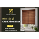 Rèm cửa gỗ tô điểm cho không gian nội thất hiện đại