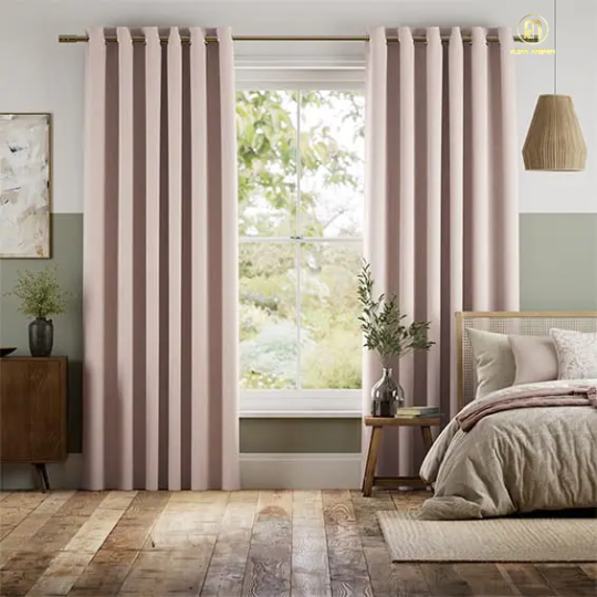 Rèm Cao Cấp Đẹp Hàn Quốc Khách ZEN-17